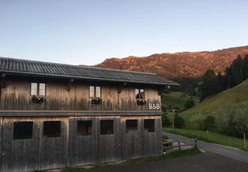 Blick auf das B&B
