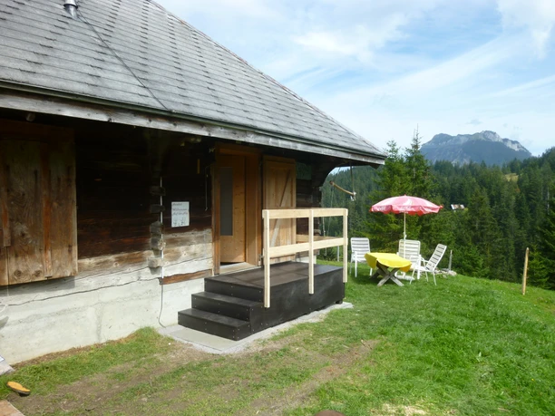 Blick auf die Alp Oberschwand