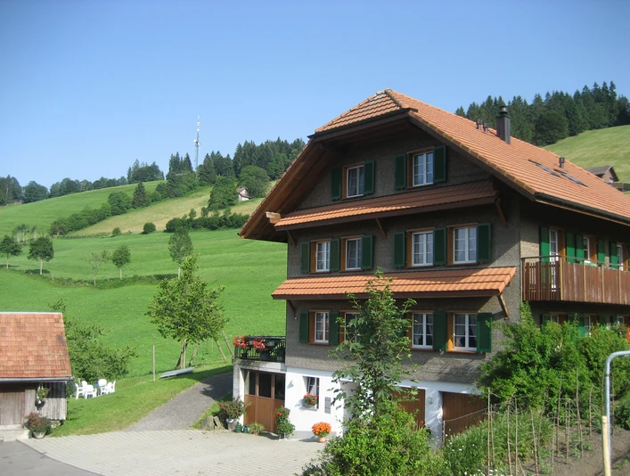 Blick auf den Hof Gmünde