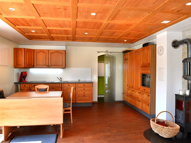 Die Küche im rustikalen Stil