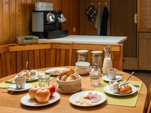 Hof B&B Grosschreie Hasle Frühstück