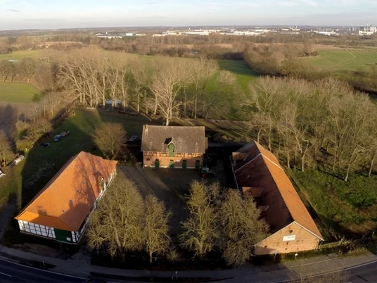 Luftaufnahme von Gut Steinhof