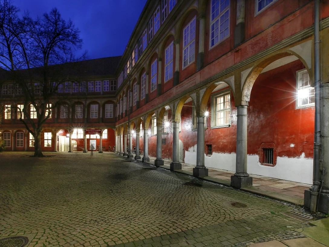 Schloss Wolfenbüttel bei Nacht