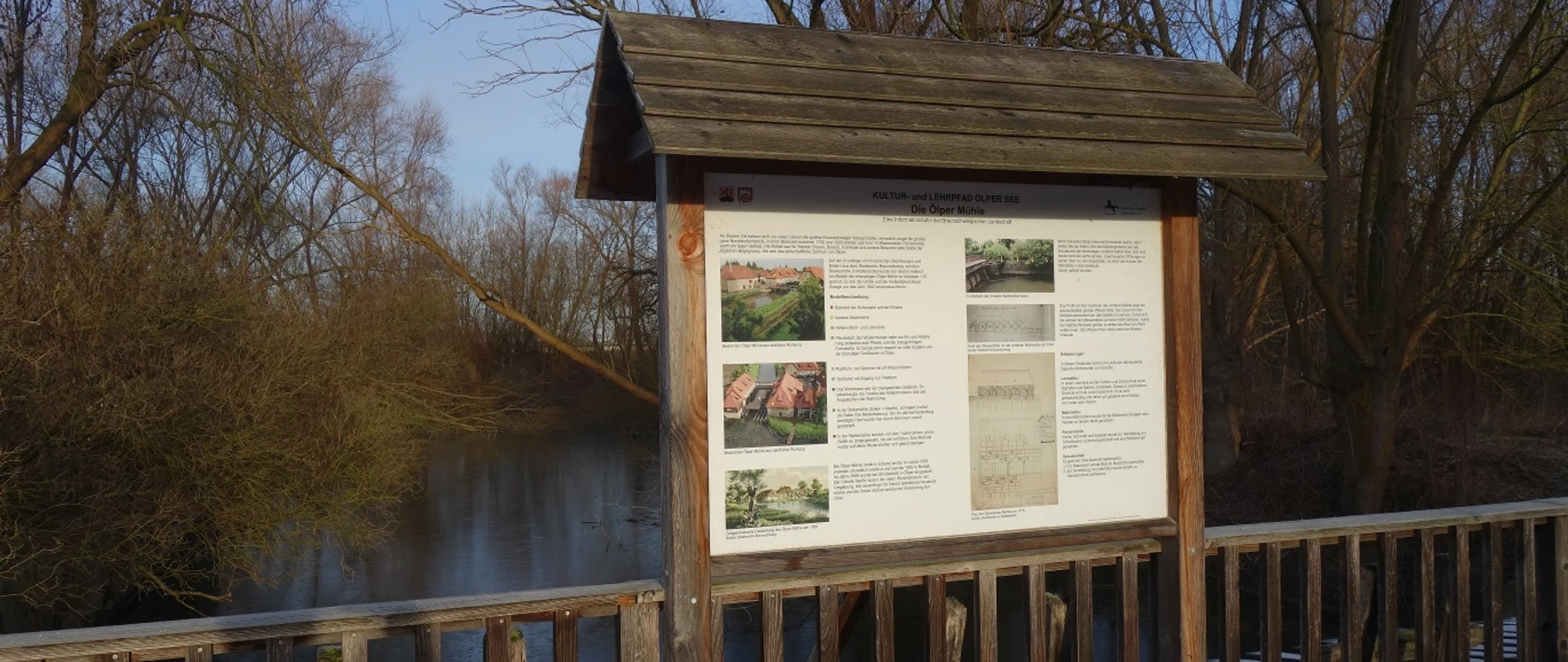 Info-Tafel Ölper Mühle
