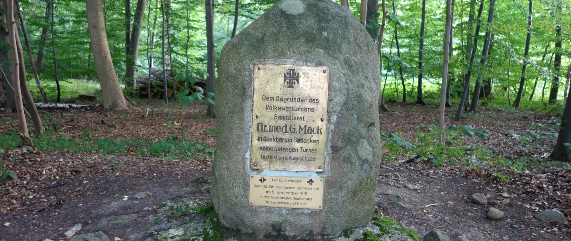 Gedenkstein Bergturnfest