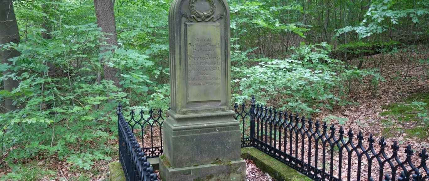 Grab des Forstmeisters Alers