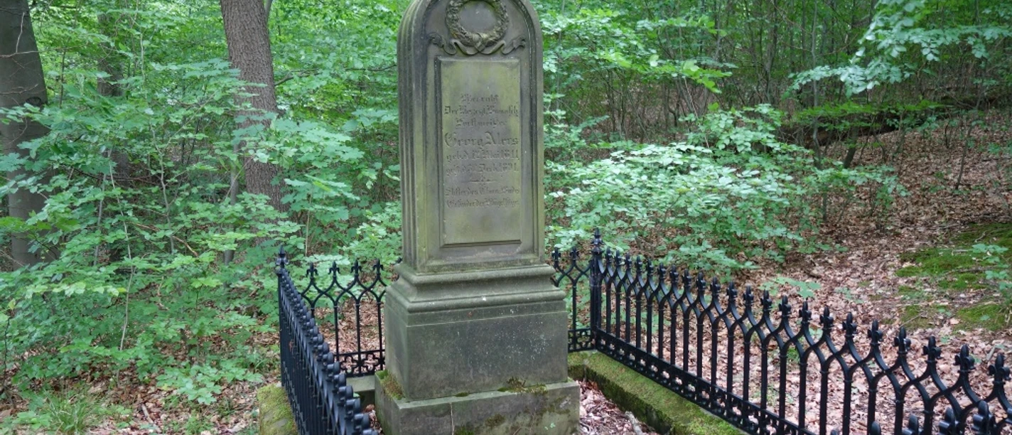 Grab des Forstmeisters Alers