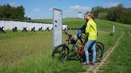 Info-Tafel am Wachturm
