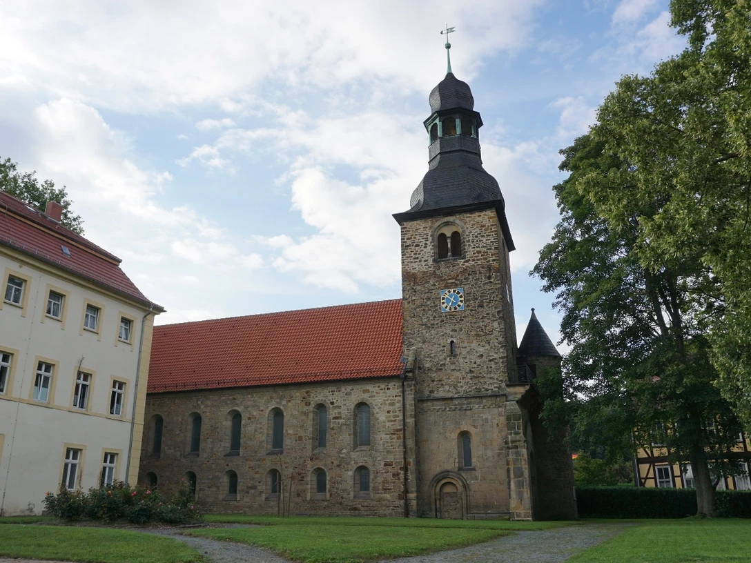 Historischer Ortskern mit St. Marien Kirche