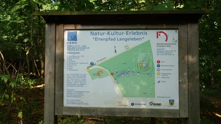 Info-Tafel - Elfenpfad Langeleben