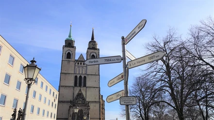 Telegraphenstation Nr. 14 – Johanniskirche in Magdeburg