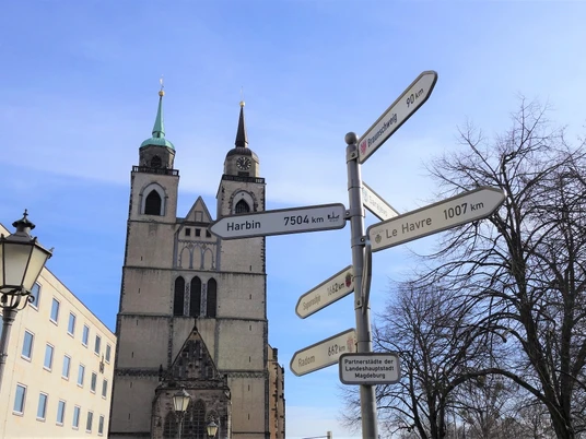 Telegraphenstation Nr. 14 – Johanniskirche in Magdeburg