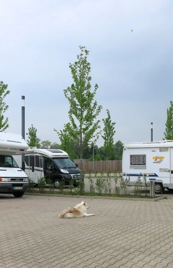 Wohnmobilstellplatz an der Wasserwelt Braunschweig