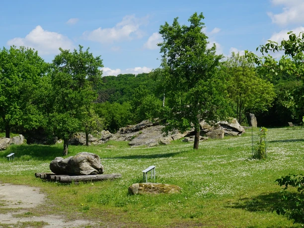 Start zur Tour an der Bockshornklippe in Gr. Steinum