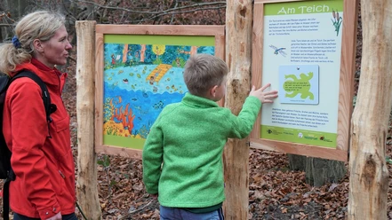 Infotafel „Am Teich“