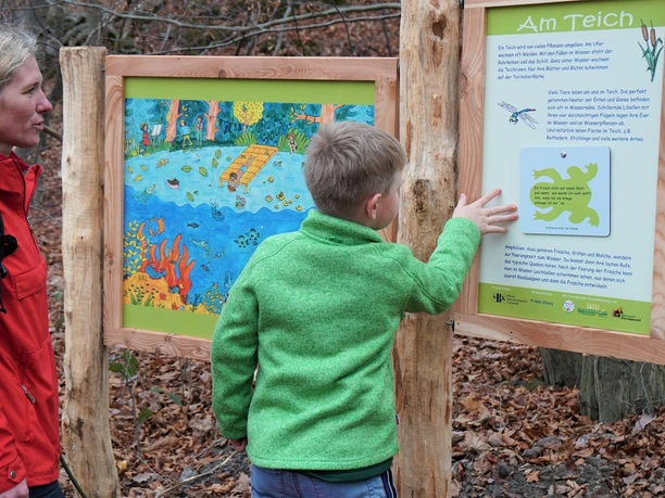 Infotafel „Am Teich“