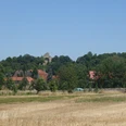 Blick auf Walbeck und die Ruine Stiftskirche St. Marien