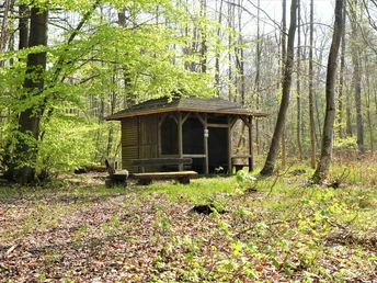 Schutzhütte am Bödner Teich