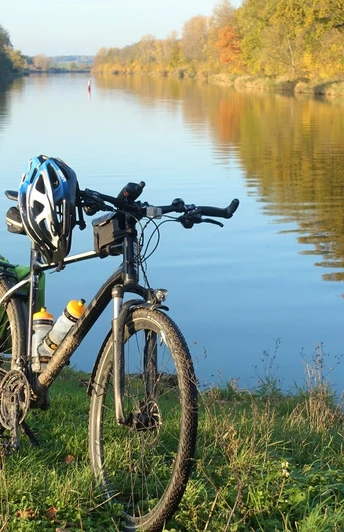 Bodemündung in die Saale