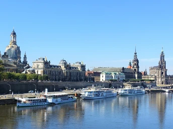 Blick auf Dresden