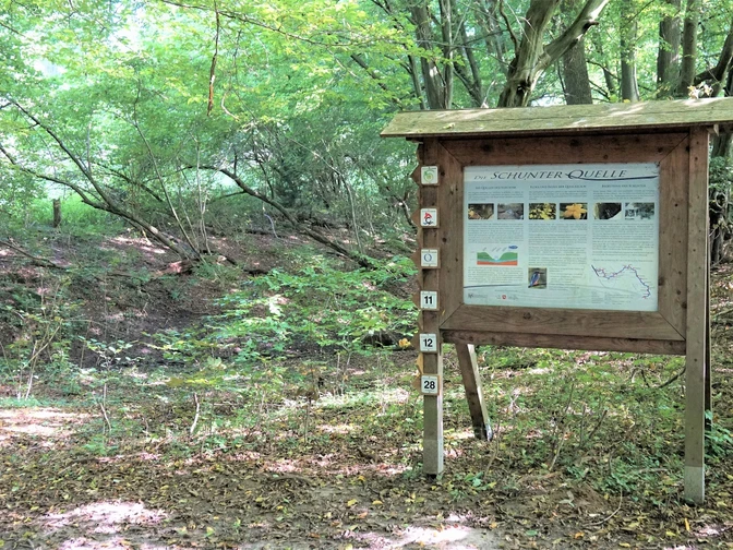 Infotafel Schunterquelle