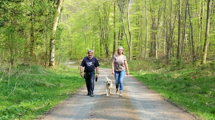 Unterwegs auf dem Kammerholz-Rundweg