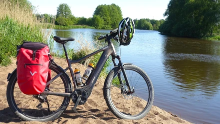 Unterwegs auf dem Aller-Radweg