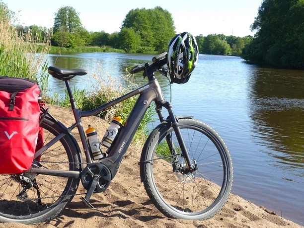 Unterwegs auf dem Aller-Radweg