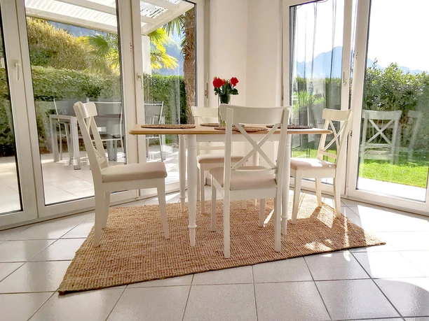Maison de vacances pour épicuriens Coin repas dans la maison de vacances
