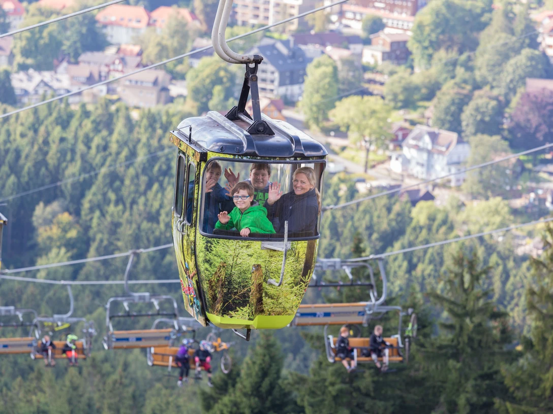 Kabinenbahn am ErlebnisBocksBerg