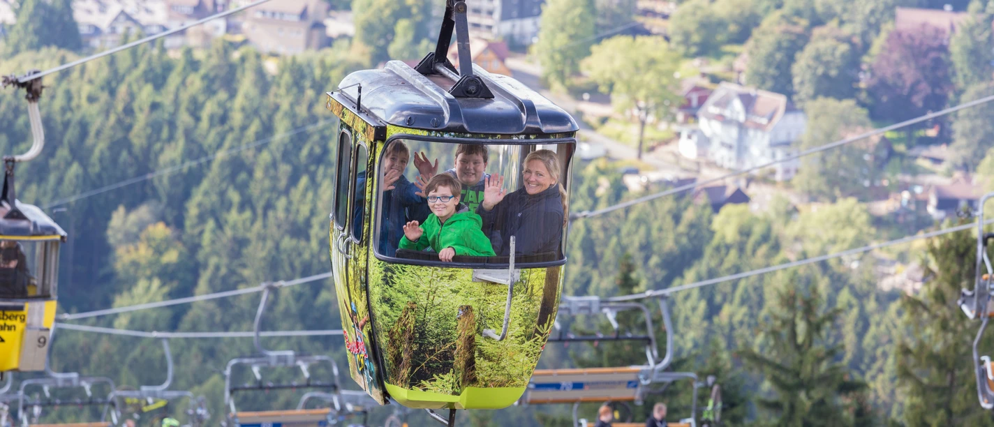 Kabinenbahn am ErlebnisBocksBerg
