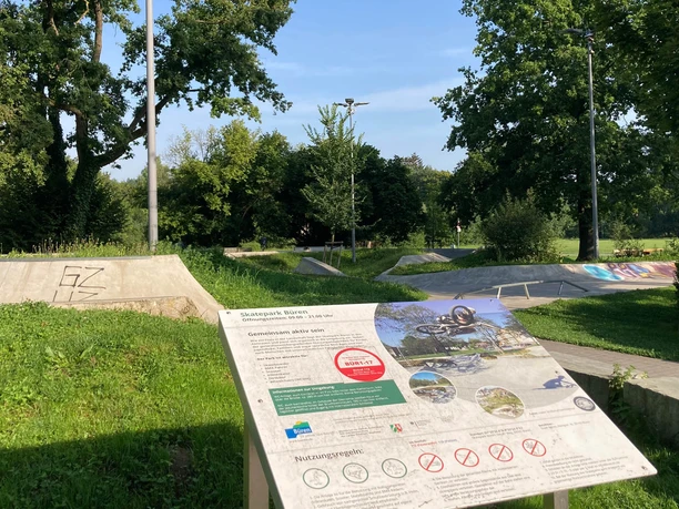 Skatepark in den Almeauen | Büren Skatepark in den Almeauen | Büren