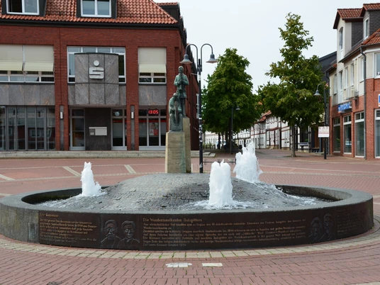 Klesmerbrunnen Salzgitter-Bad am Klesmerplatz