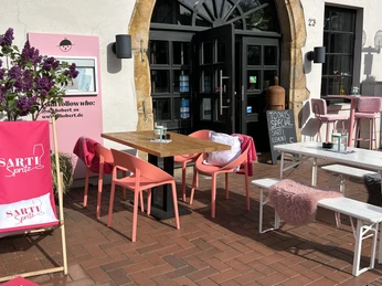 Spritzeria Außenbereich