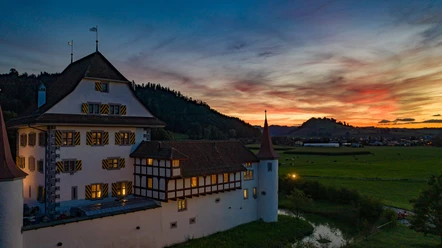 Cinédîner im Wasserschloss Wyher
