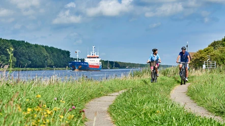 Radeln am Nord-Ostsee-Kanal