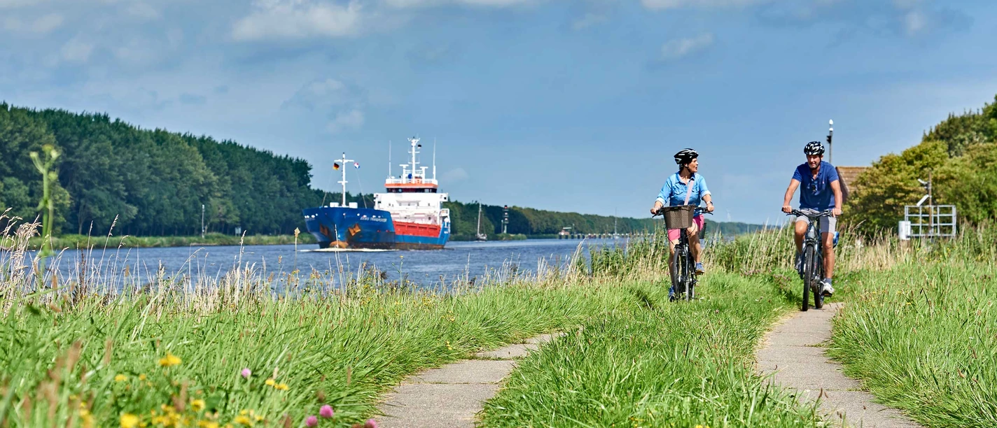 Radeln am Nord-Ostsee-Kanal