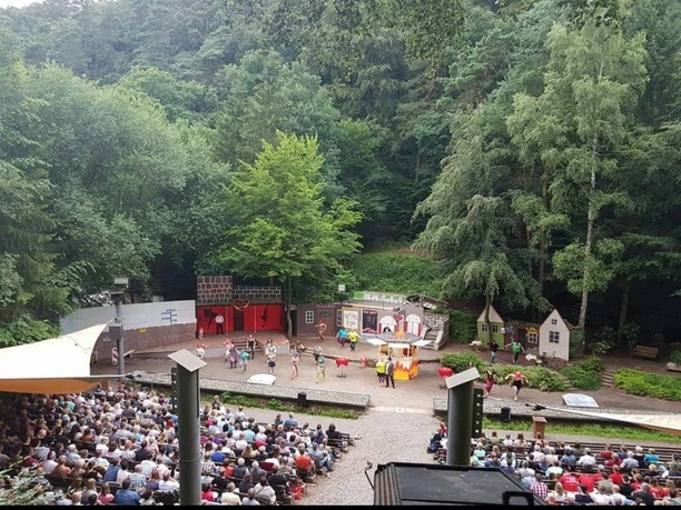 Aufführung auf der Freilichtbühne