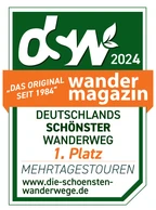 Deutschlands schönster Wanderweg 2024 Deutschlands schönster Wanderweg 2024