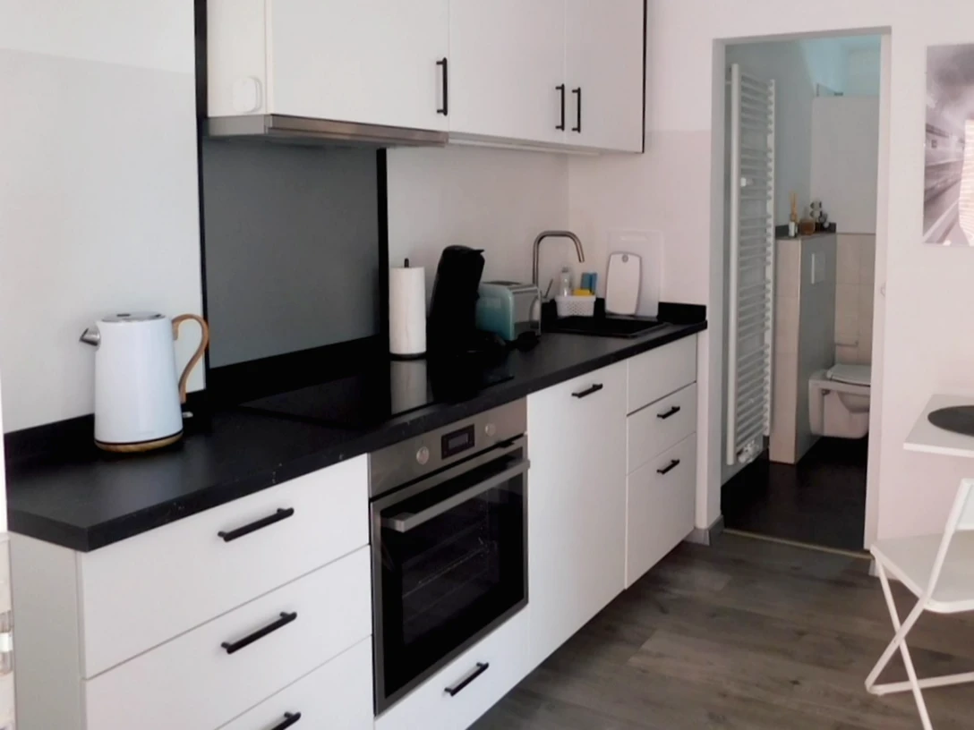 Küche der Ferienwohnung Hoops Küche der Ferienwohnung Hoops