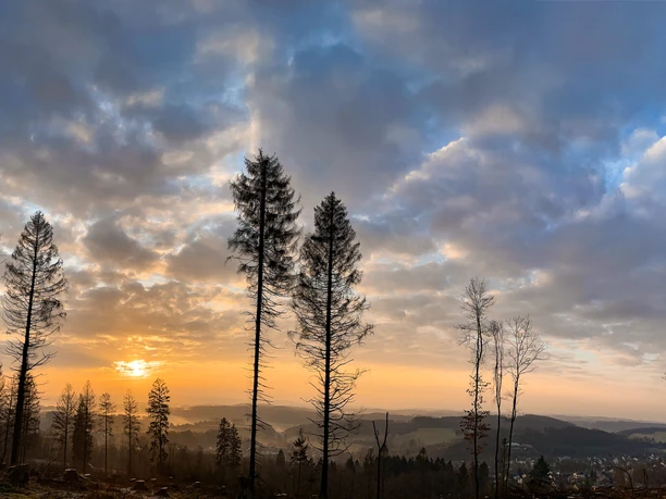 Blick von der Nordhelle auf Valbert