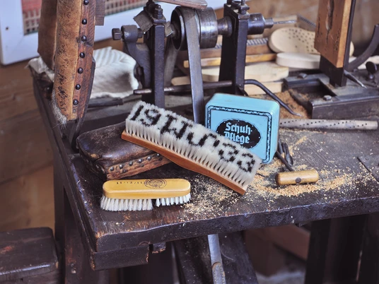 Bürsten und Pinsel im Bürsten- und Heimatmuseum in Schönheide
