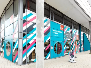 Tourist-Information im Wolfsburg Store