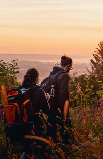 Sonnenaufgang Eisenberg Höhenflug
