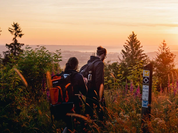 Sonnenaufgang Eisenberg Höhenflug