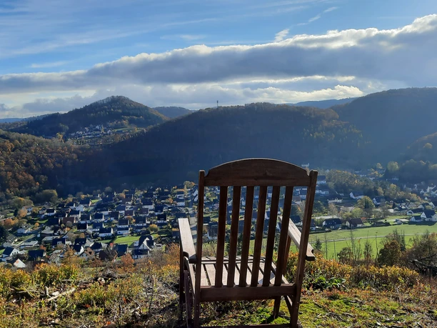 Blick auf Padberg