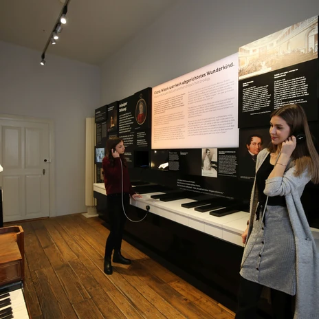 Permanent exhibition of the Schumann House | Leipzig Convention Bureau Permanent exhibition of the Schumann House - presented by Leipzig Convention Bureau