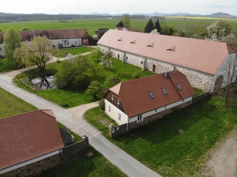 Ferienhaus mit Spielescheune