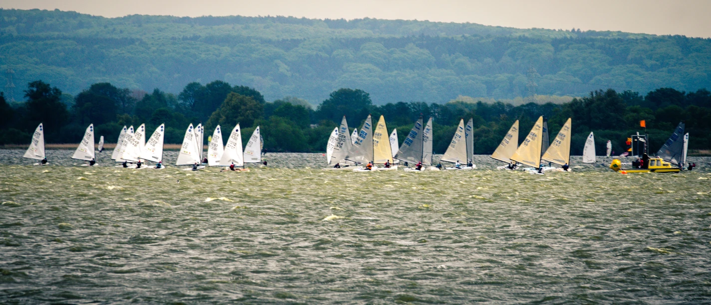 Segel Regatta am Dümmer-See