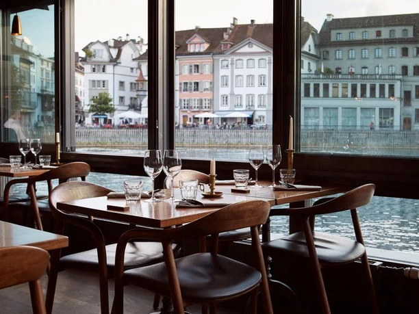 Mill'Feuille Wintergarten und Aussicht